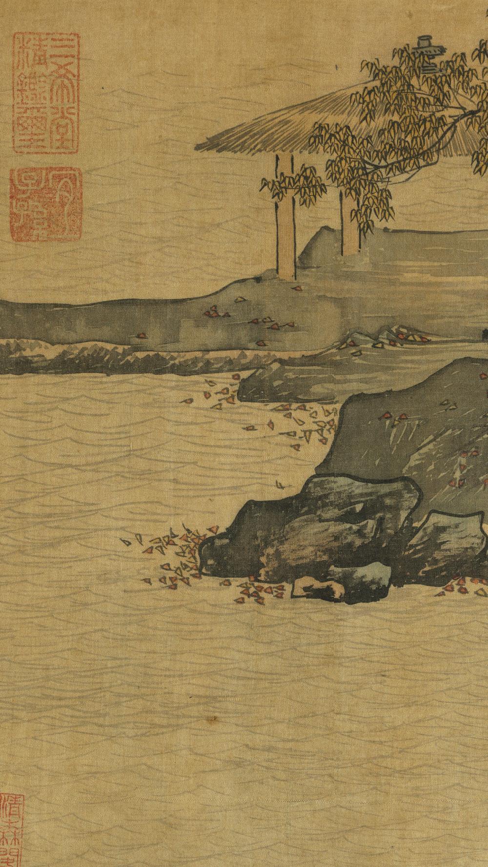 风流才子——唐伯虎《溪山渔隐图》欣赏