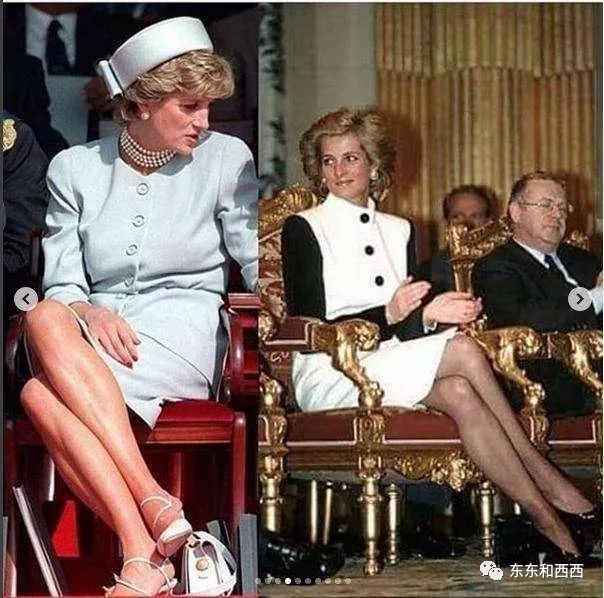 贵族出身的戴妃,举手投足间都是王妃范儿,这个优雅坐姿被无数人模仿