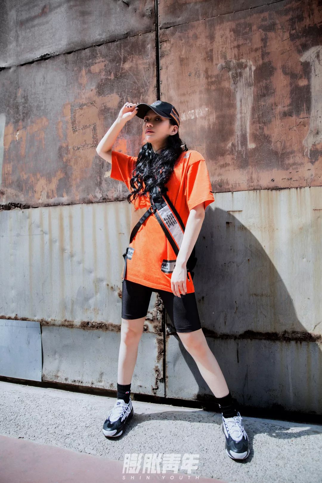 膨胀街拍时下最in机能风随酷盖ice和nikki一起出街