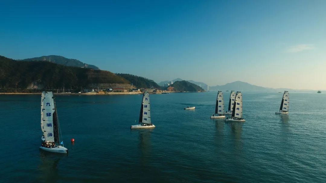 向水而生海島狂歡惠東帆船出海花樣槳板運動快艇飛馳桑州島