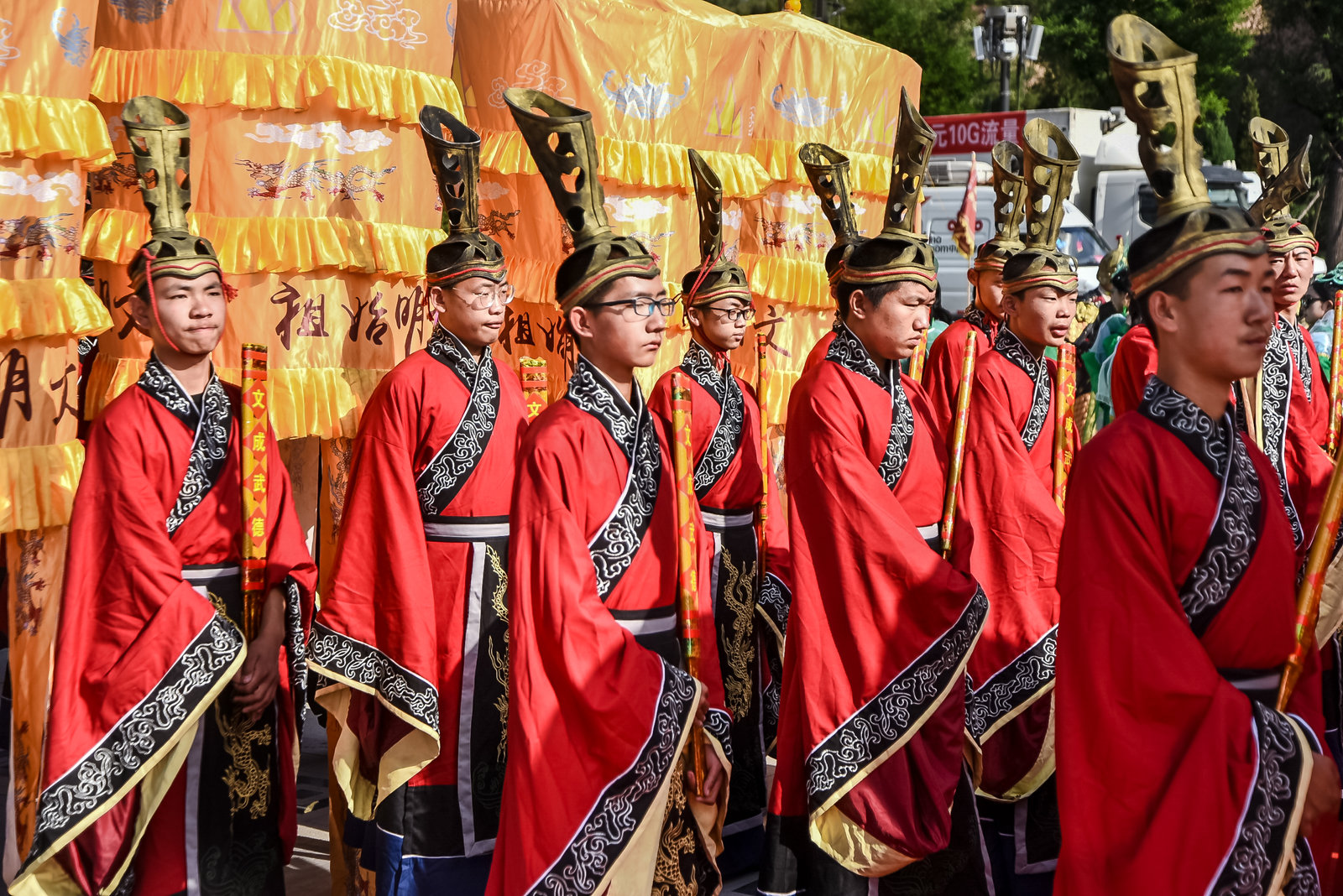四海膜拜 九州同祭:第二届尧都民间祭拜尧帝大典隆重举行