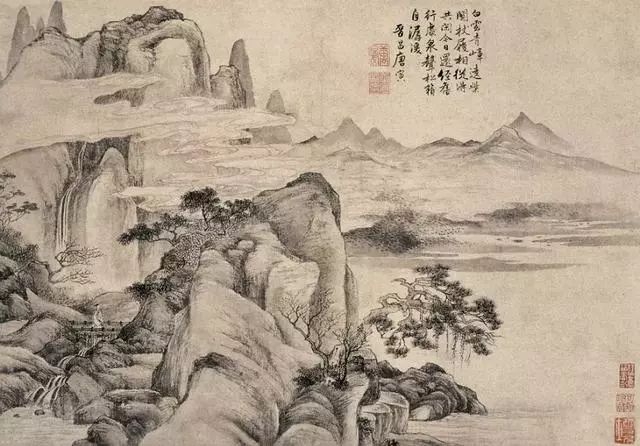 唐伯虎的山水画,不愧为世人心目中的"传奇"艺人!