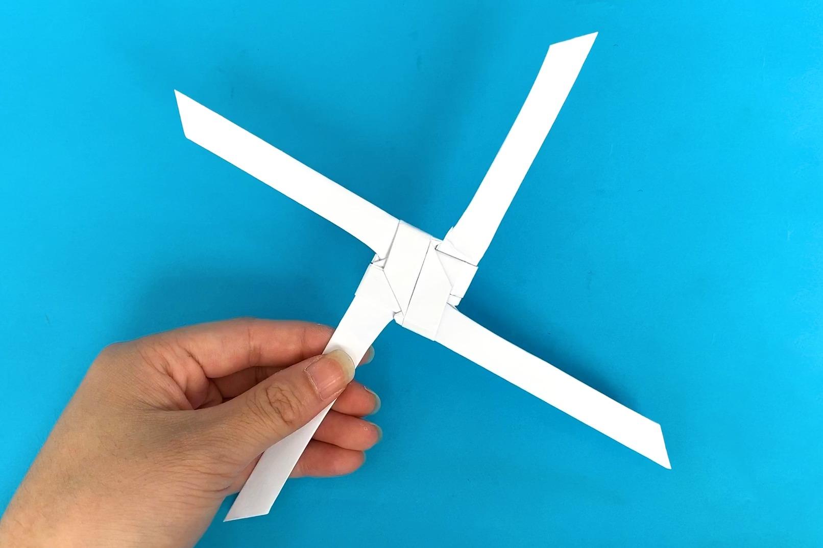 回旋镖新玩法一次扔三个都回来了玩着好玩做法也简单