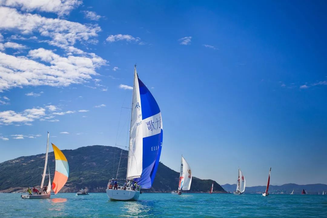 向水而生海岛狂欢惠东帆船出海花样桨板运动快艇飞驰桑州岛