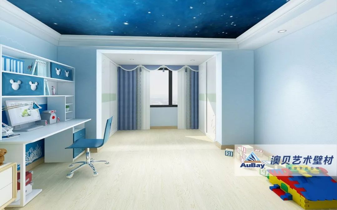 澳贝艺术壁材,与你"童"行!