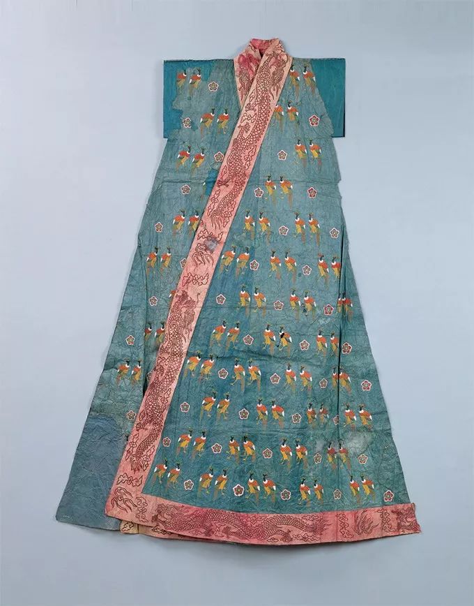 5厘米,宽28厘米,第67号国家民俗文化遗产九章服(银条纱面料)朝鲜 19