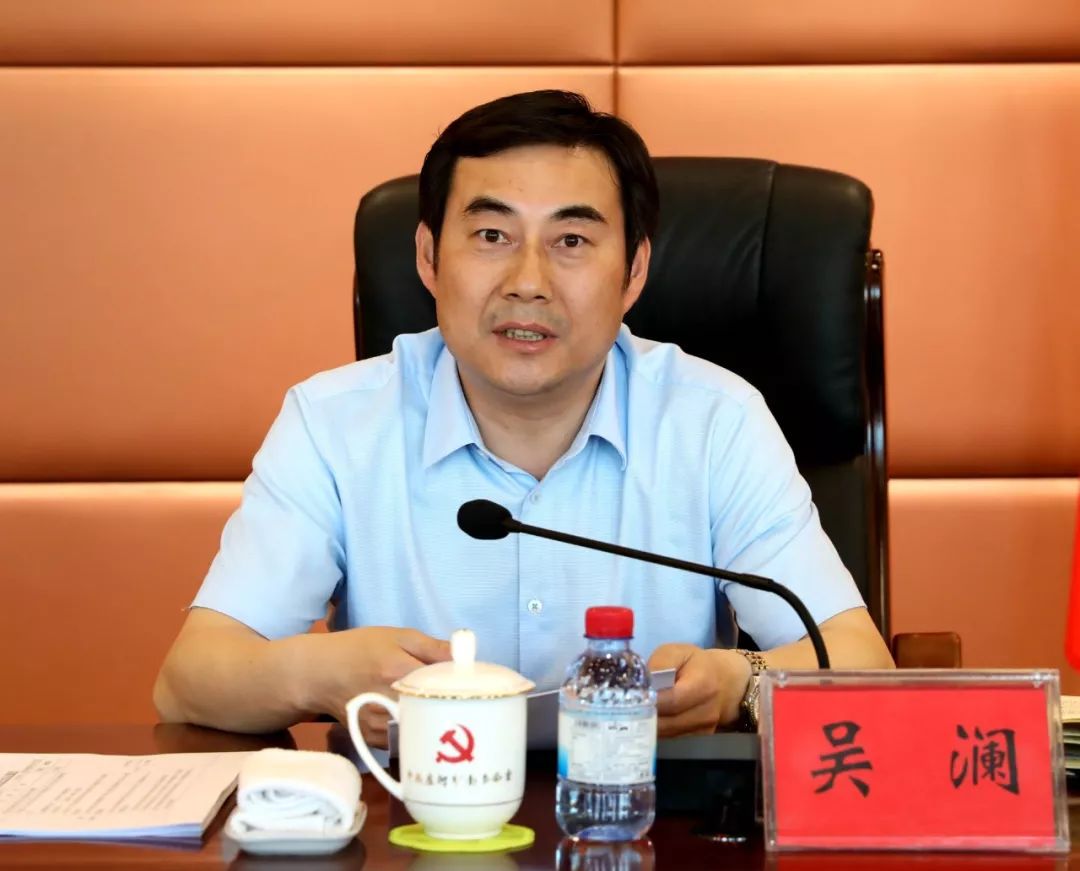 传达学习了省委常委,大连市委书记谭作钧在《中共庄河市委关于市委