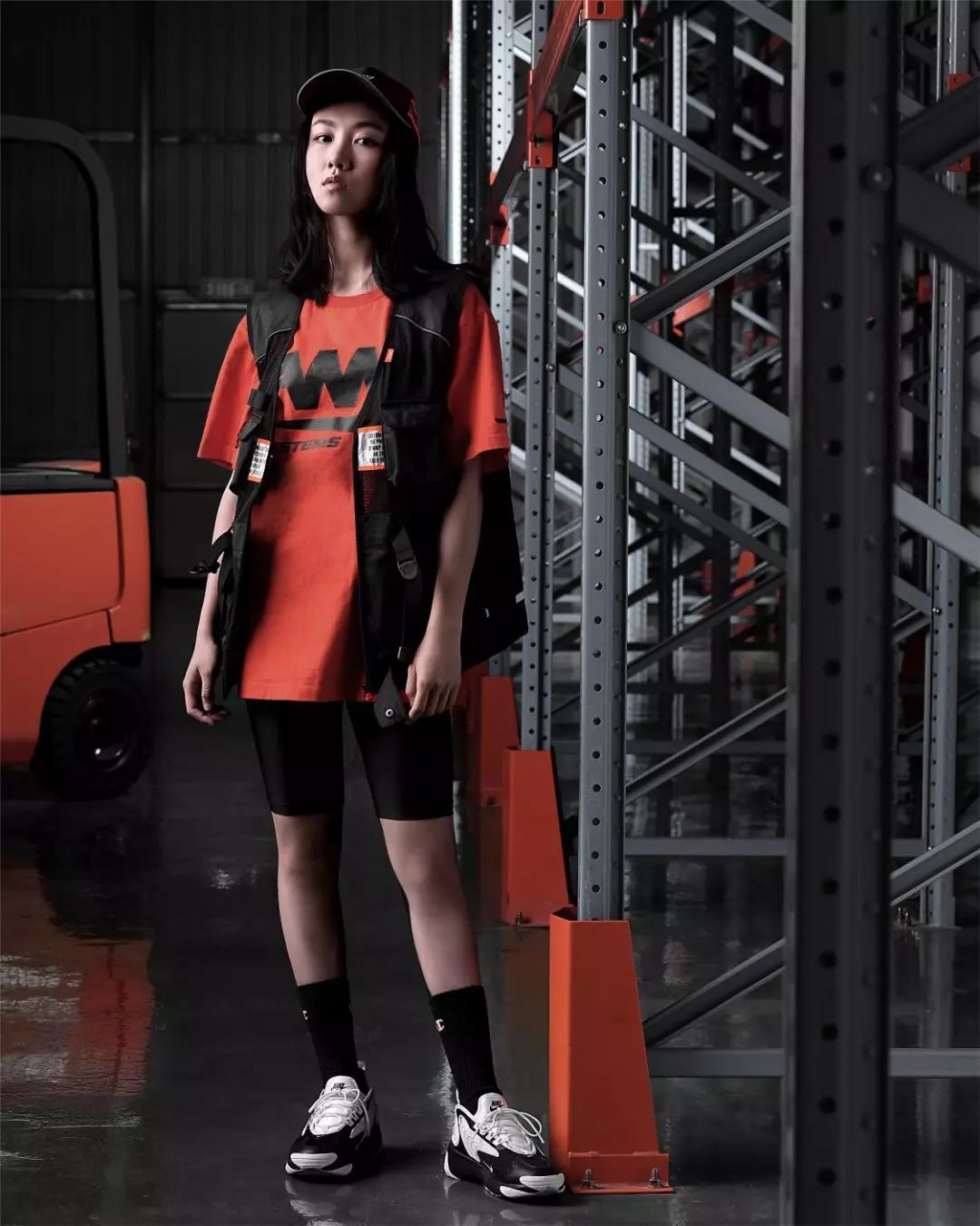 膨胀街拍时下最in机能风随酷盖ice和nikki一起出街