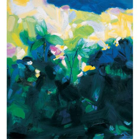 贾跃民的诗意艺术意象油画作品欣赏