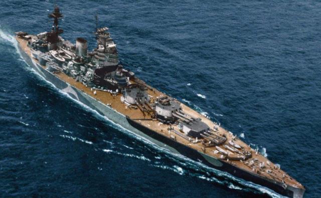 海军史上最强大的战列舰大和号