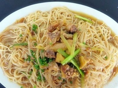 玉林鸡肉米粉,口水都流出来了,好想吃