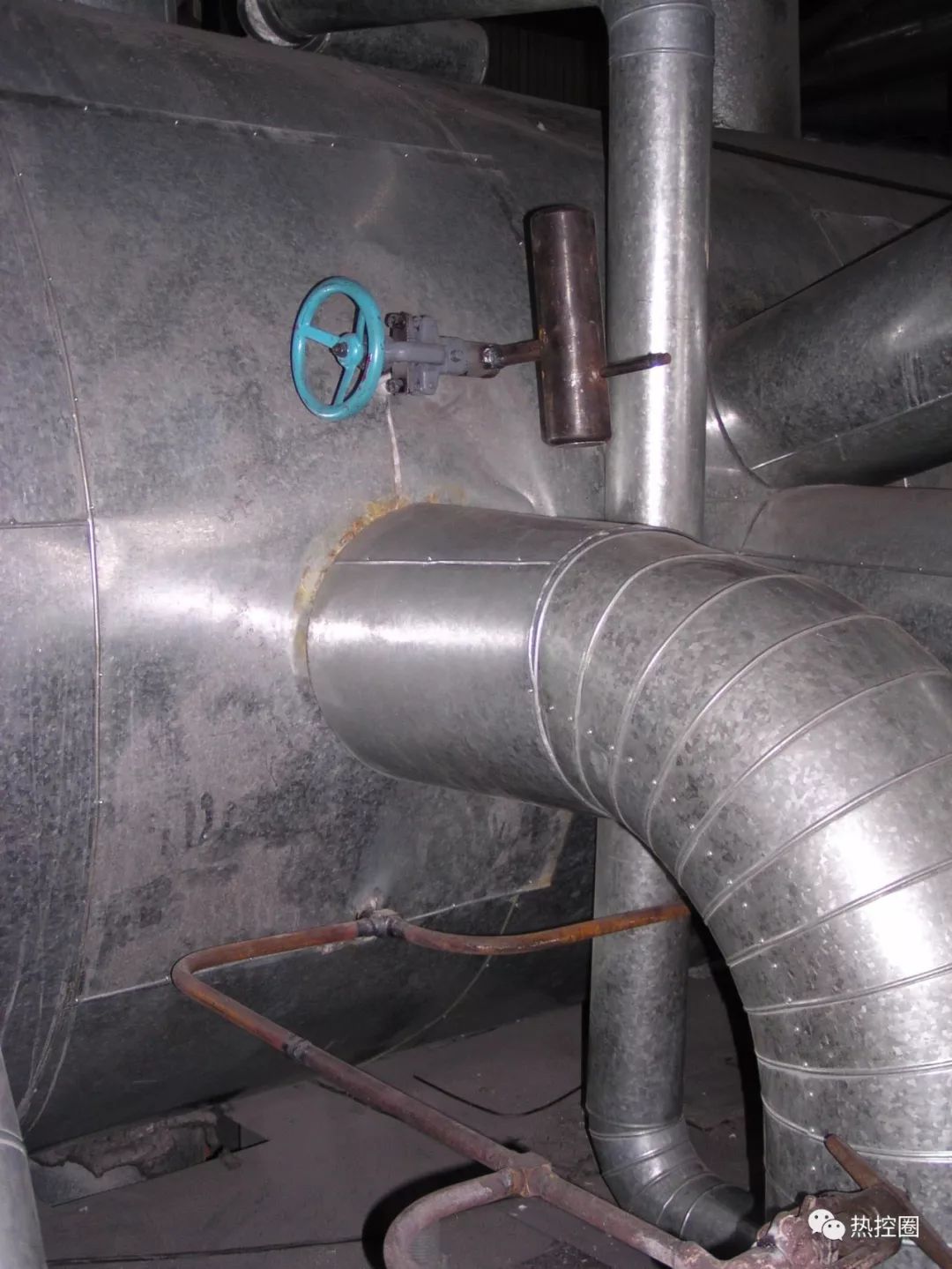 内置式单室平衡容器图片汽包水位内置式平衡容器原理图