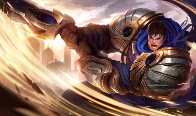 的英雄之一,在大乱斗中盖伦的最大优势就是在11级之后自带狂徒铠甲