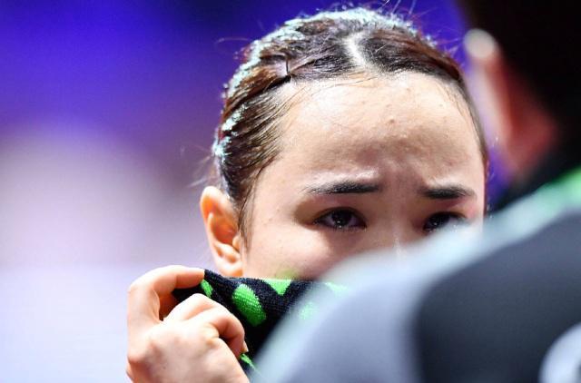 原创乒坛一道特殊风景线伊藤美诚被打哭国乒今年已3次教她做人