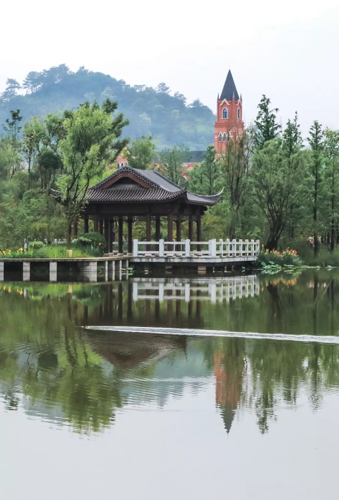 人文经典项目书香四溢美景满园安远县书香公园