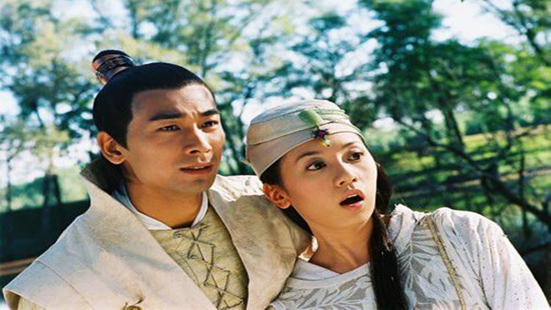 2003年,赵文卓和贾静雯主演古装爱情剧《至尊红颜,这部剧讲述了武