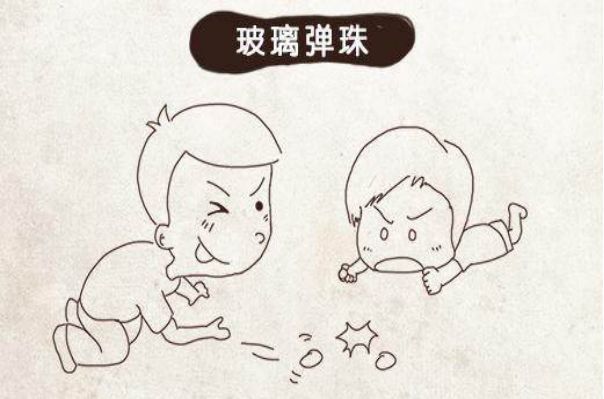 当烦恼越来越多,玻璃弹珠越来越少,我知道我已慢慢的长大"这些游戏,总