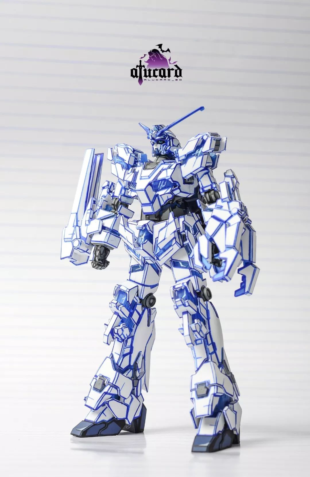 精神框架全靠画hguc二次元涂装完美独角兽