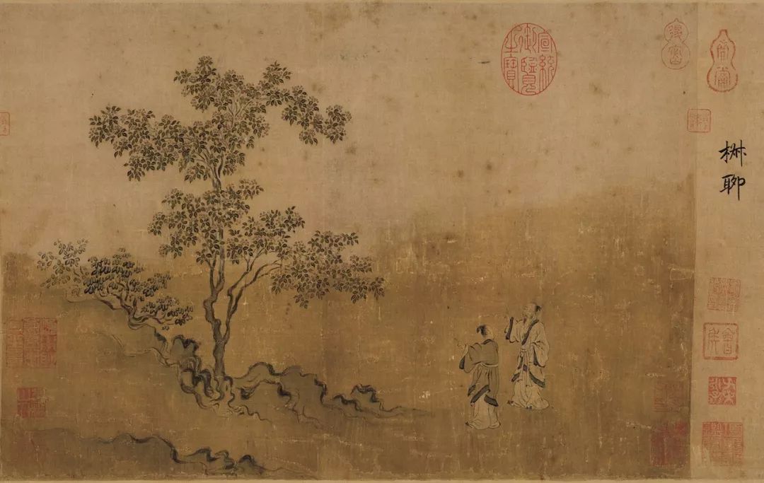 赏画马和之唐风图卷