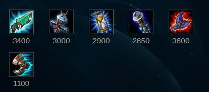 中单莫德凯撒在装备上要选择契合自己输出方式的法强装备.