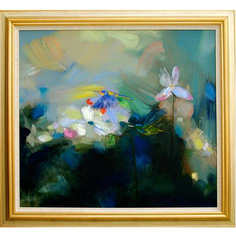 贾跃民的诗意艺术意象油画作品欣赏