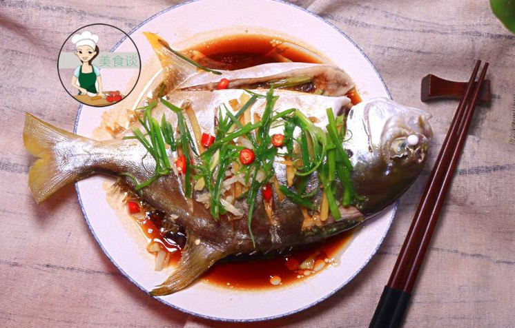 第一道菜:清蒸金昌鱼