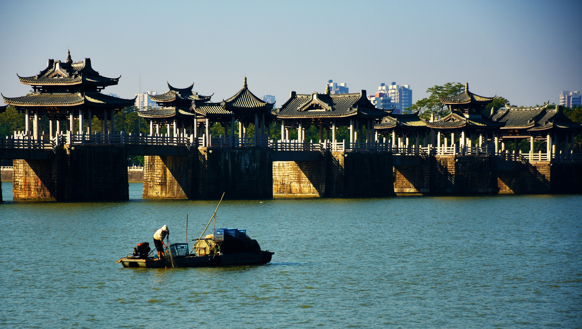 中国四大古桥图片
