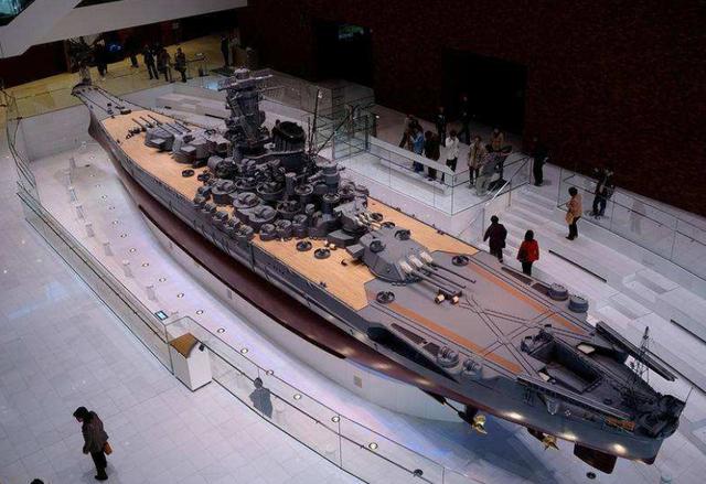 海军史上最强大的战列舰大和号