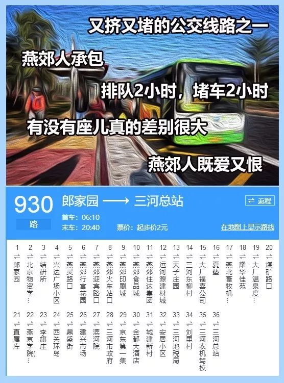 930路最拥挤的公交线路《北京公交车图鉴》乘坐体验是千奇百怪的可谓