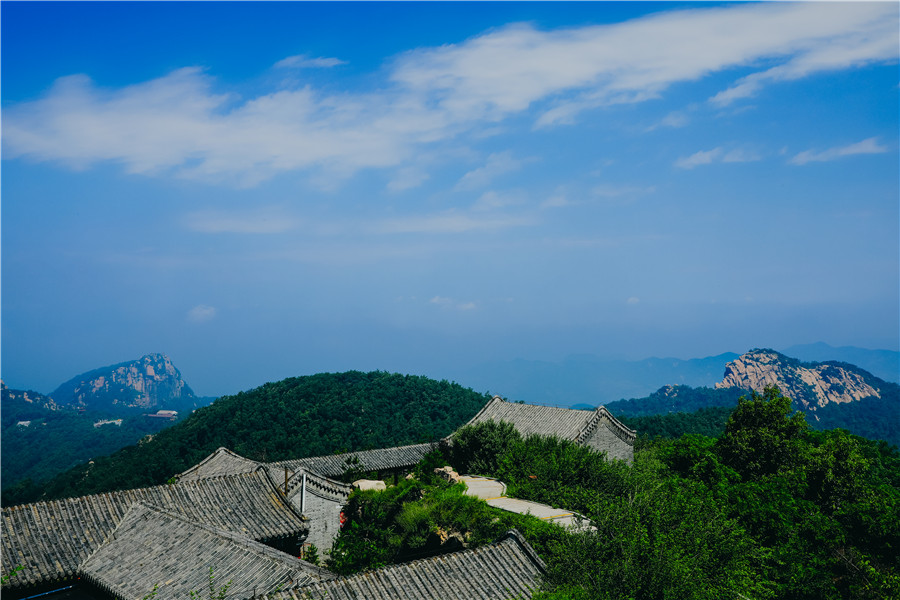 绝美沂山狮子崮天下第一雄狮