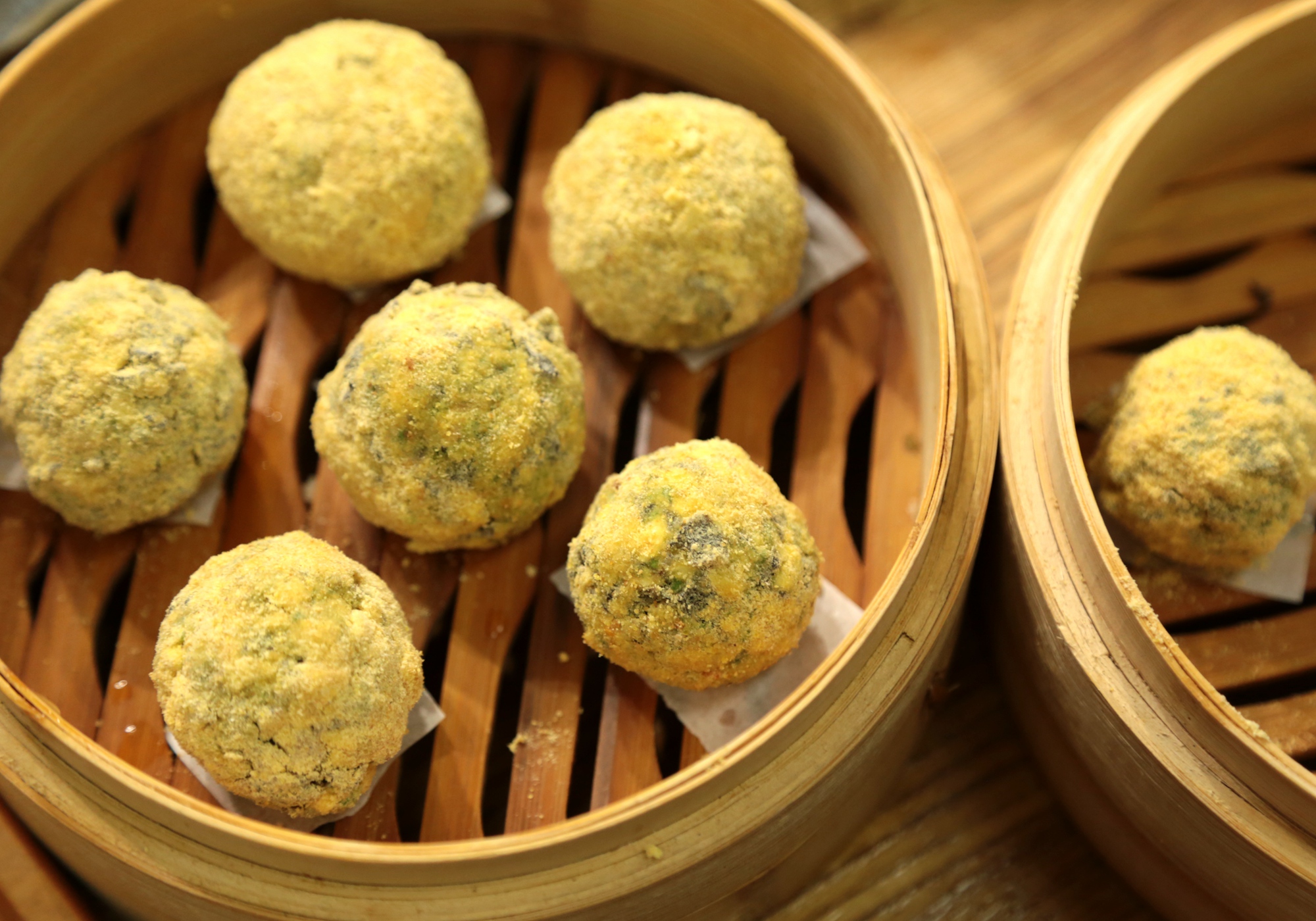 滚一滚就蒸,减肥专用菜团子,饿了就来一个!