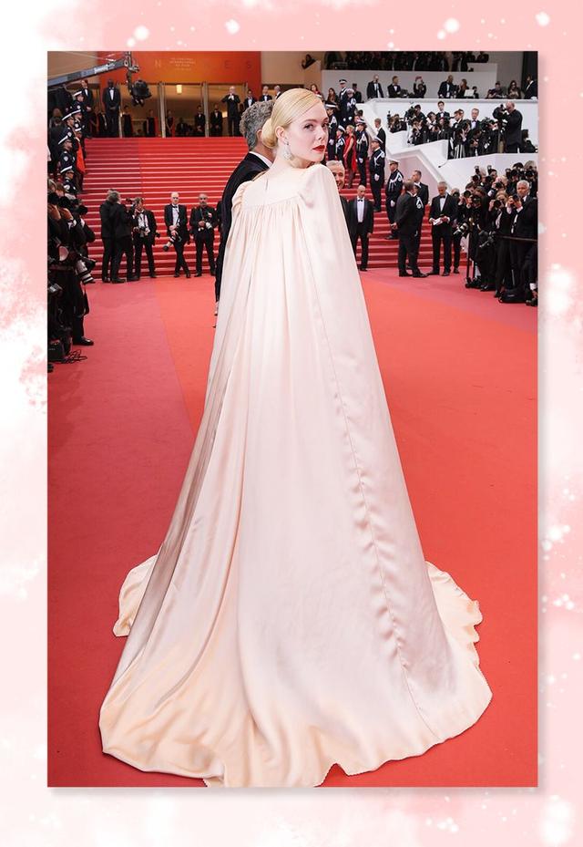 仙女下凡走红毯ellefanning戛纳造型大总结