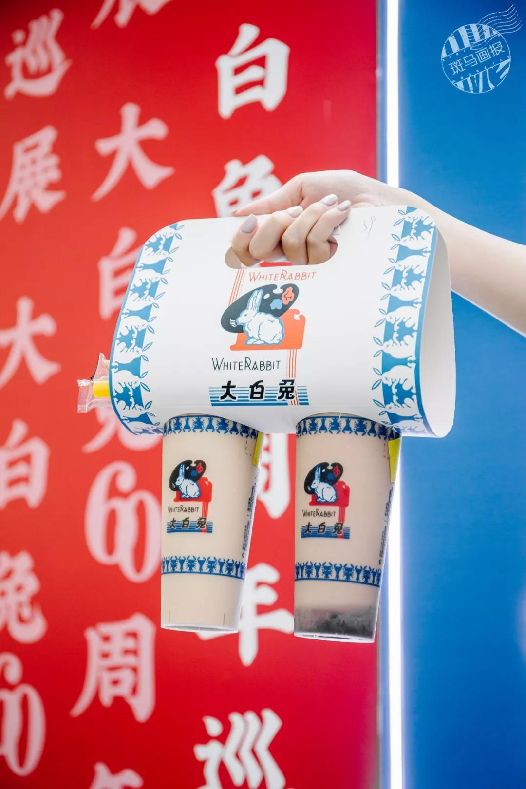 大白兔奶茶快闪店登陆魔都限时两个月