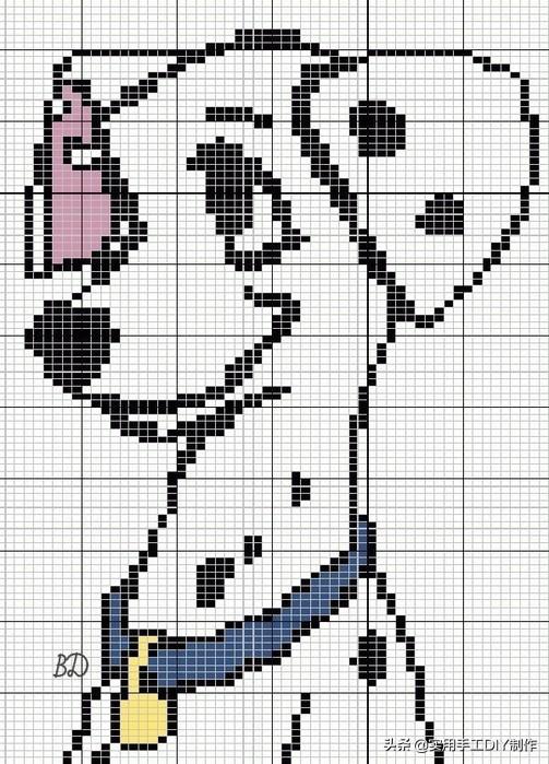 十字绣图100个可以绣在儿童毛衣上的十字绣图给娃收好了