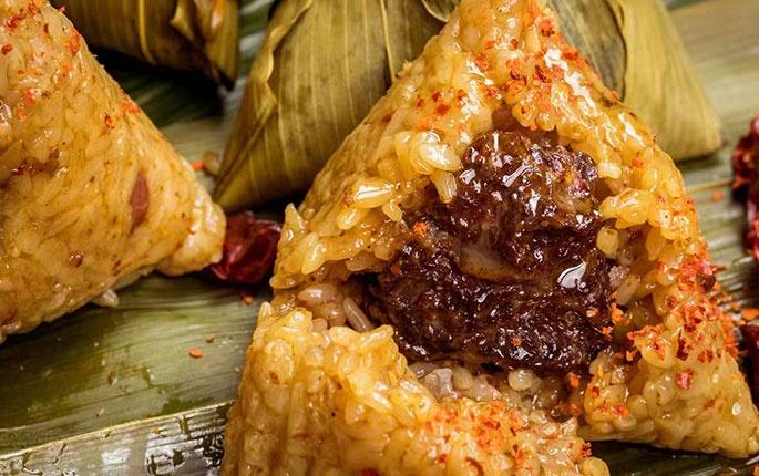 同样是王小胖出品,他的麻辣牛肉粽,将四川人的喜好发挥的淋漓尽致67