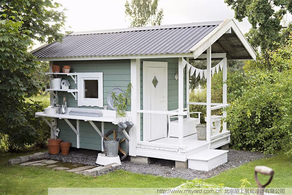 庭院设计必备-小小工具房