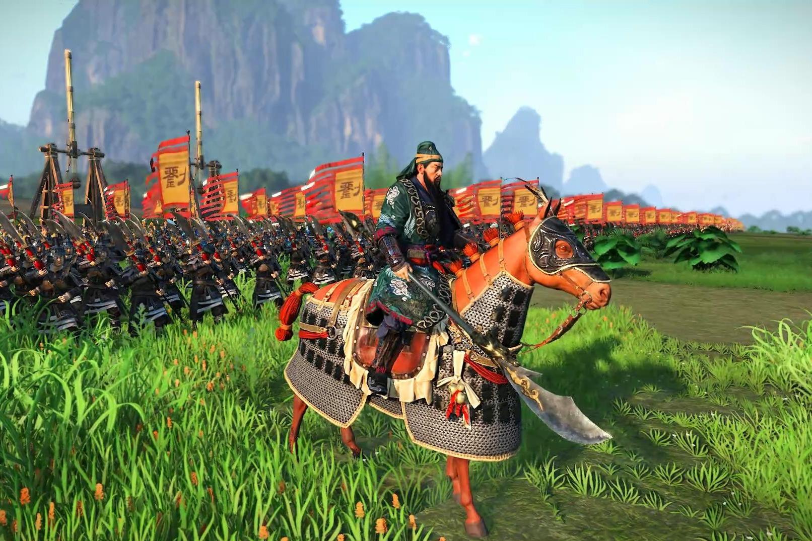 全战三国关羽率军进攻三弟张飞张飞却去挑战夏侯惇