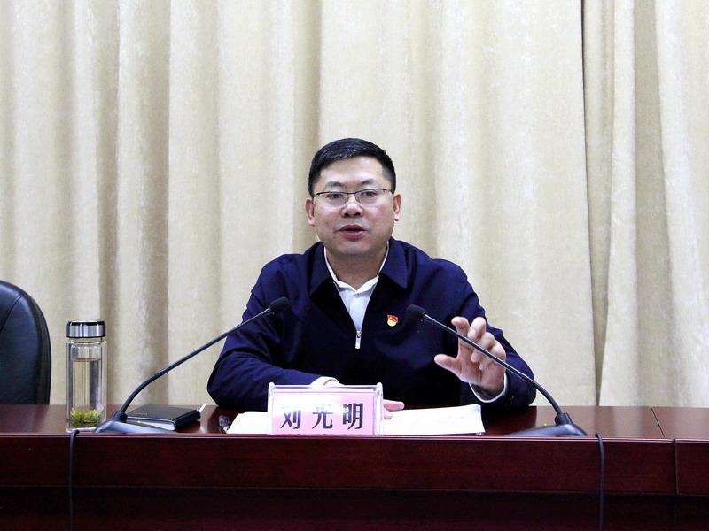 龙马潭区召开2019年组织工作重点任务推进会_刘光明