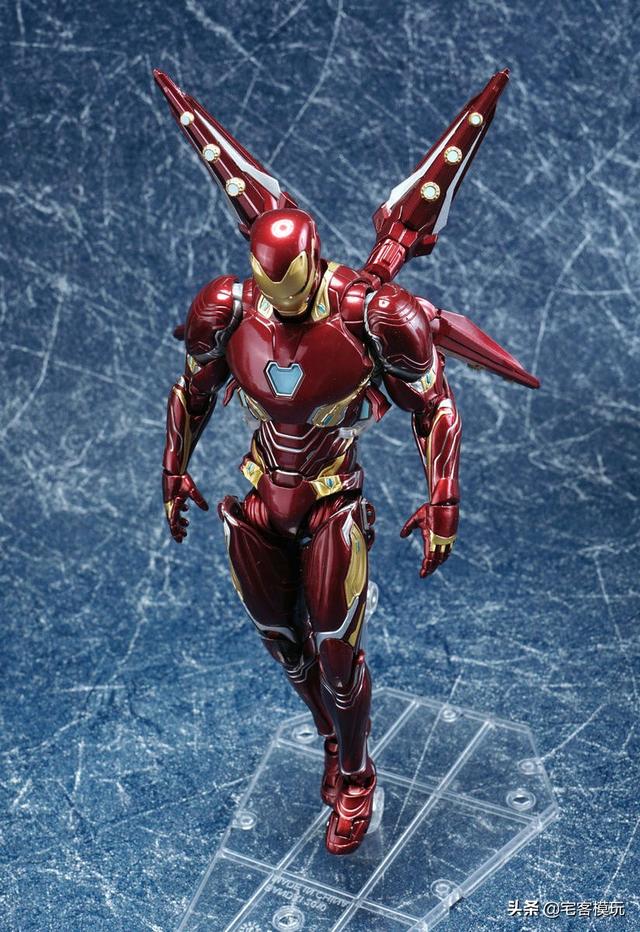 78官测:万代 shf 钢铁侠mk50 纳米武器set2