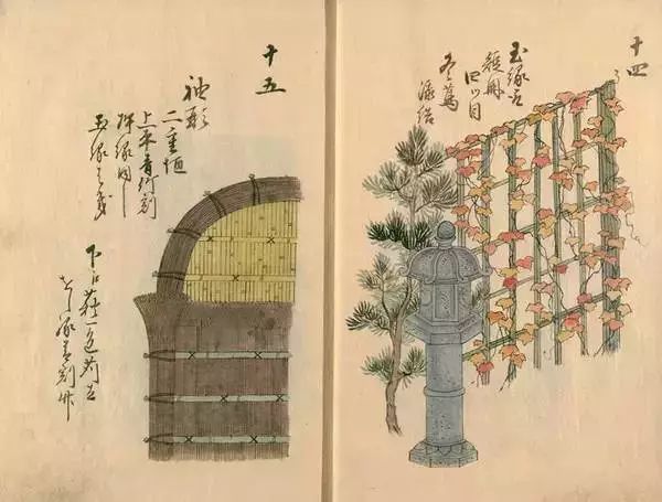 古代篱笆画稿超美