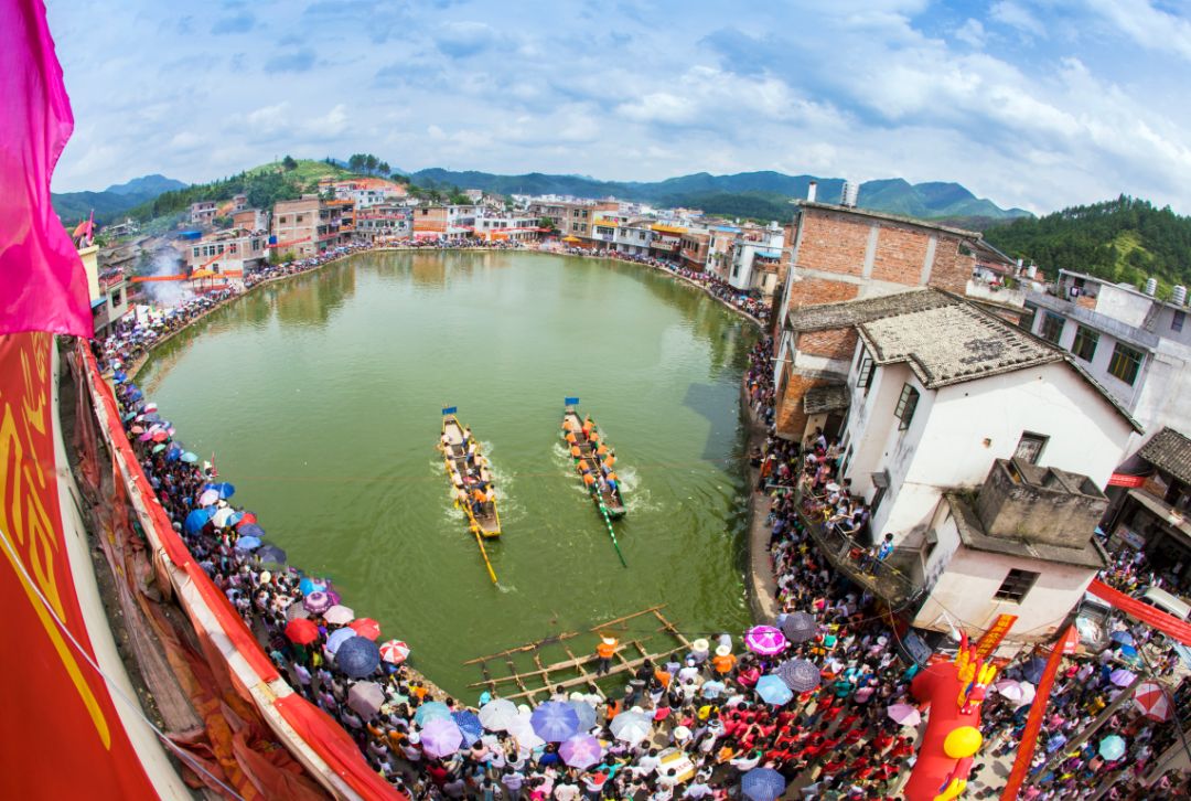 龙南杨村太平堡龙船盛会来了500年不缺席这个端午必须约