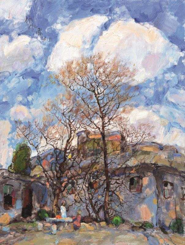 杨作霖艺术作品欣赏_油画