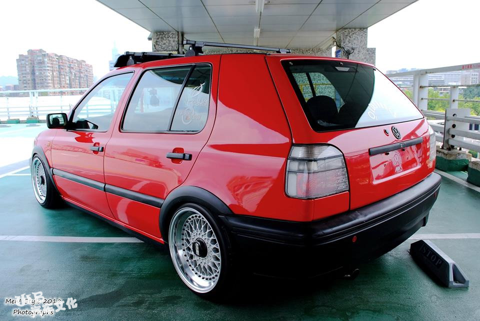 可谓完美经典车高尔夫mk3改装鉴赏