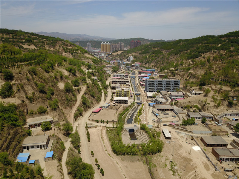 王家庄沟道换新颜 任建忠摄