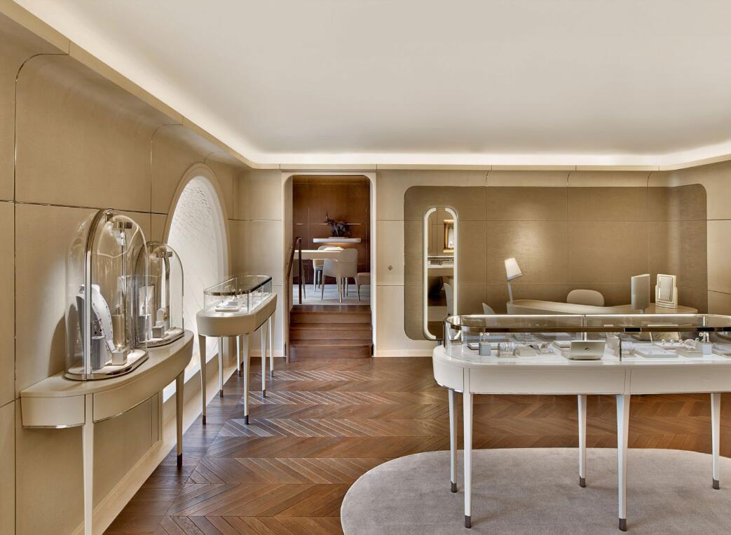 简约时尚的珠宝店设计每一处细节都是艺术感的呈现