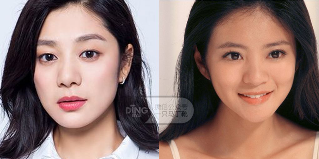 比如王真儿,安以轩都是这种情况,单看脸觉得可能是微胖肉感女生:可以