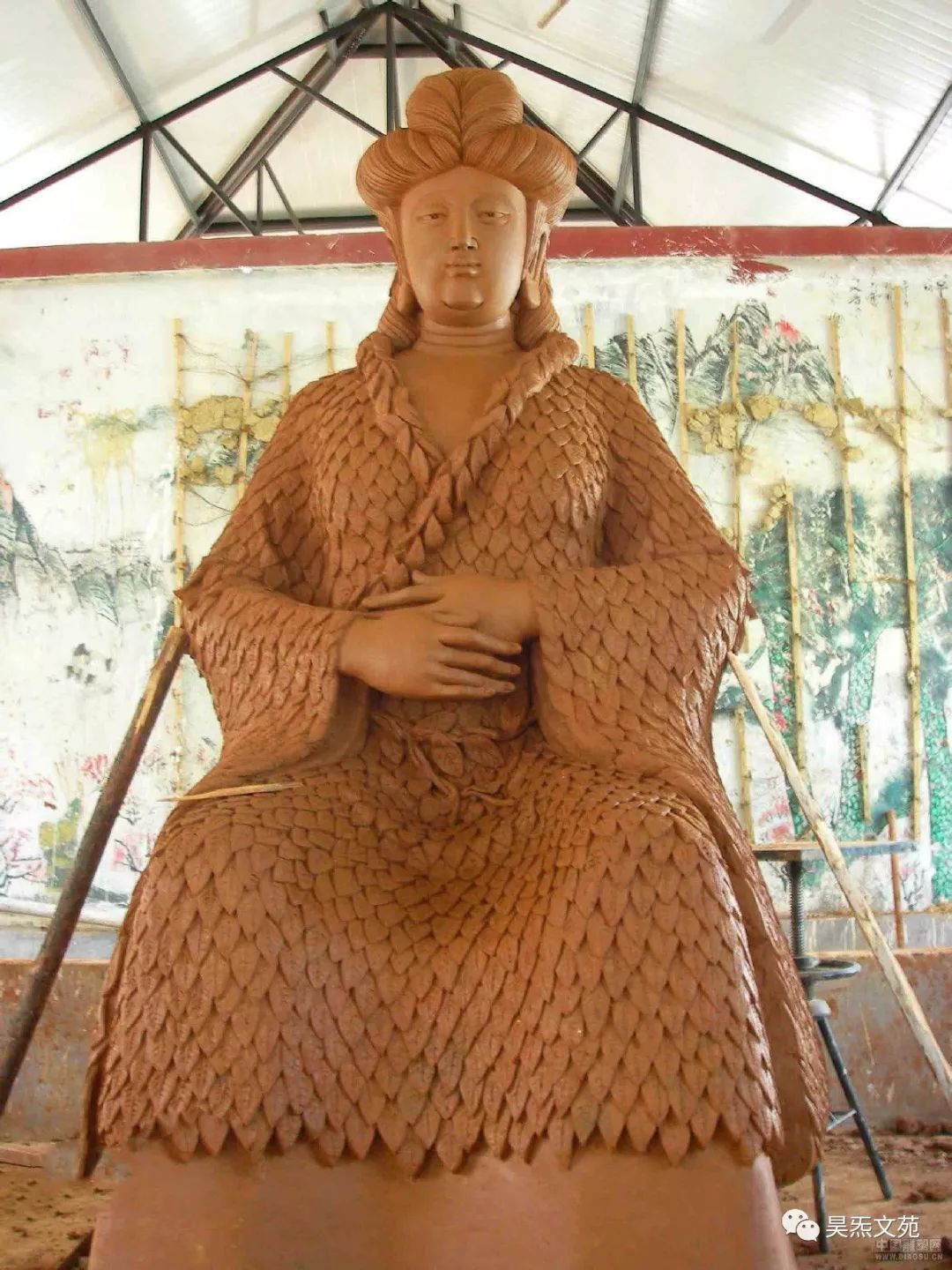 有巢氏和缁衣氏使我们这个族群住上了房子,燧人氏和华胥氏又带领我们