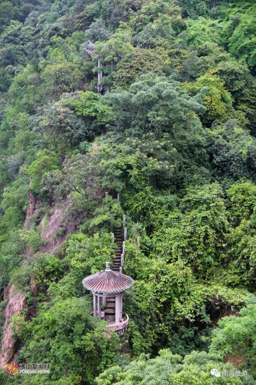 意蘊十足~西樵山還是個國家地質公園,天湖公園就是其古火山口,如今已