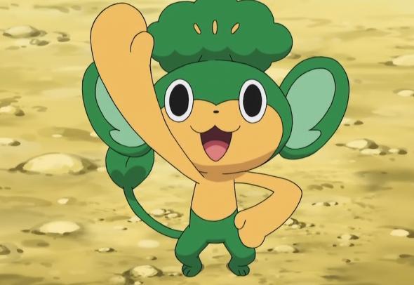 《精灵宝可梦》图鉴511:可能是最没有存在感的草系——花椰猴