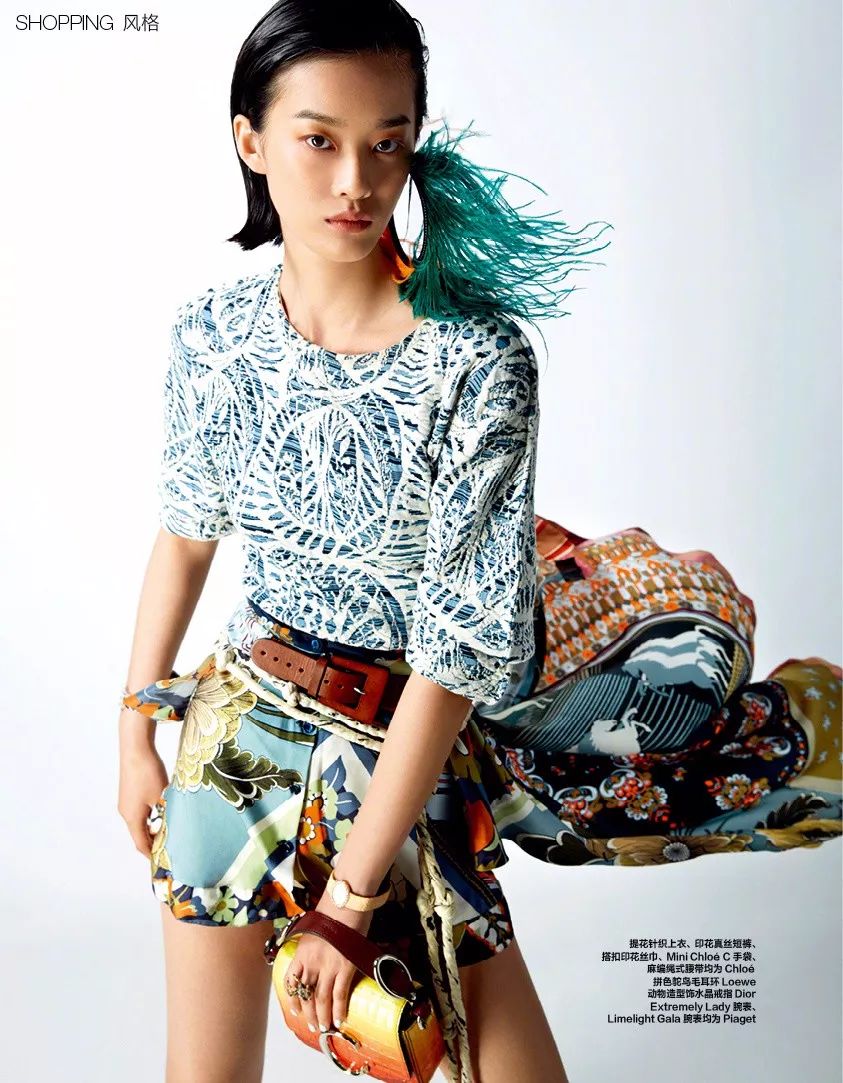 刘雯助阵王大仁纽约大秀何穗出席活动